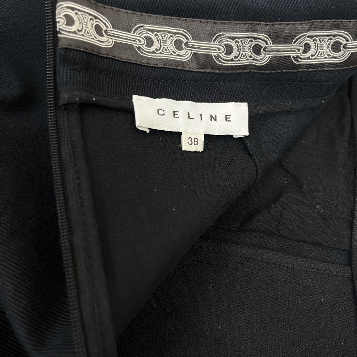CELINE スカート2 2B40 古着・中古-5枚目のアイテム画像