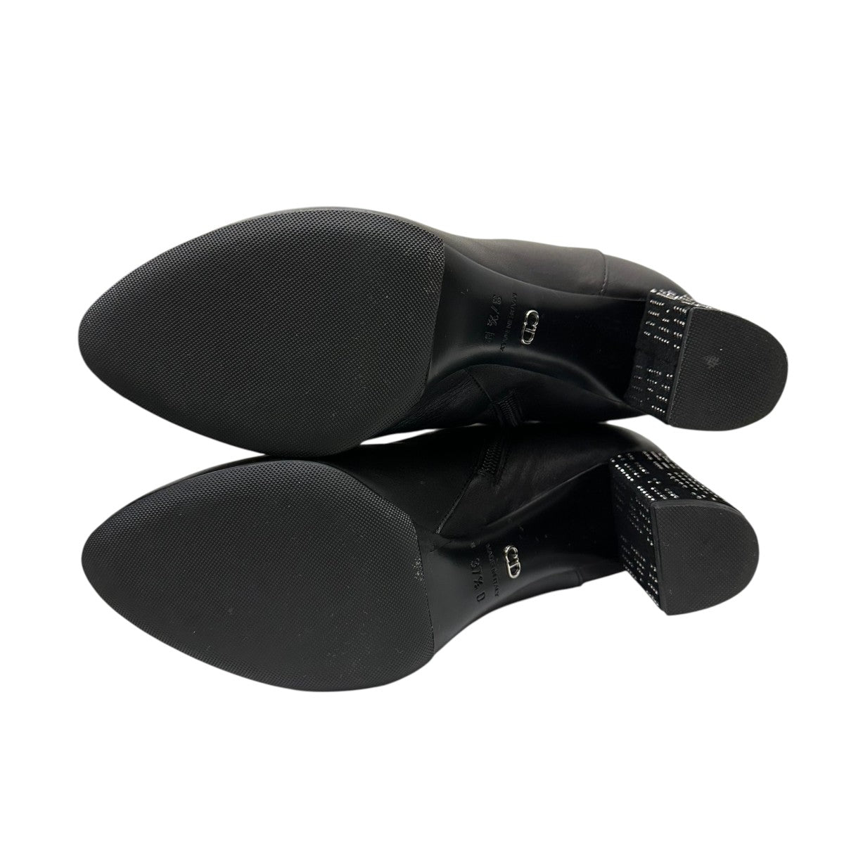 Christian Dior レザーブーツMD0316 MD0316 ブラック サイズ 37 1/2(約