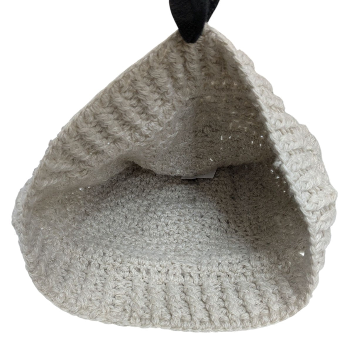 CHROME HEARTS(クロムハーツ) カシミヤ レザー1クロスパッチ ビーニー