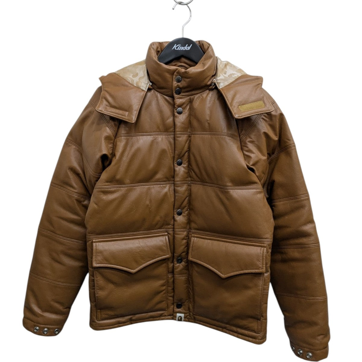 11AWLEATHER CLASSIC DOWN JACKETレザーダウンジャケット1860-141-006