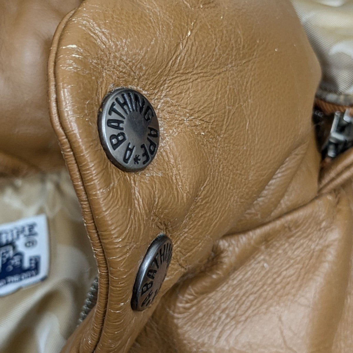 11AWLEATHER CLASSIC DOWN JACKETレザーダウンジャケット1860-141-006