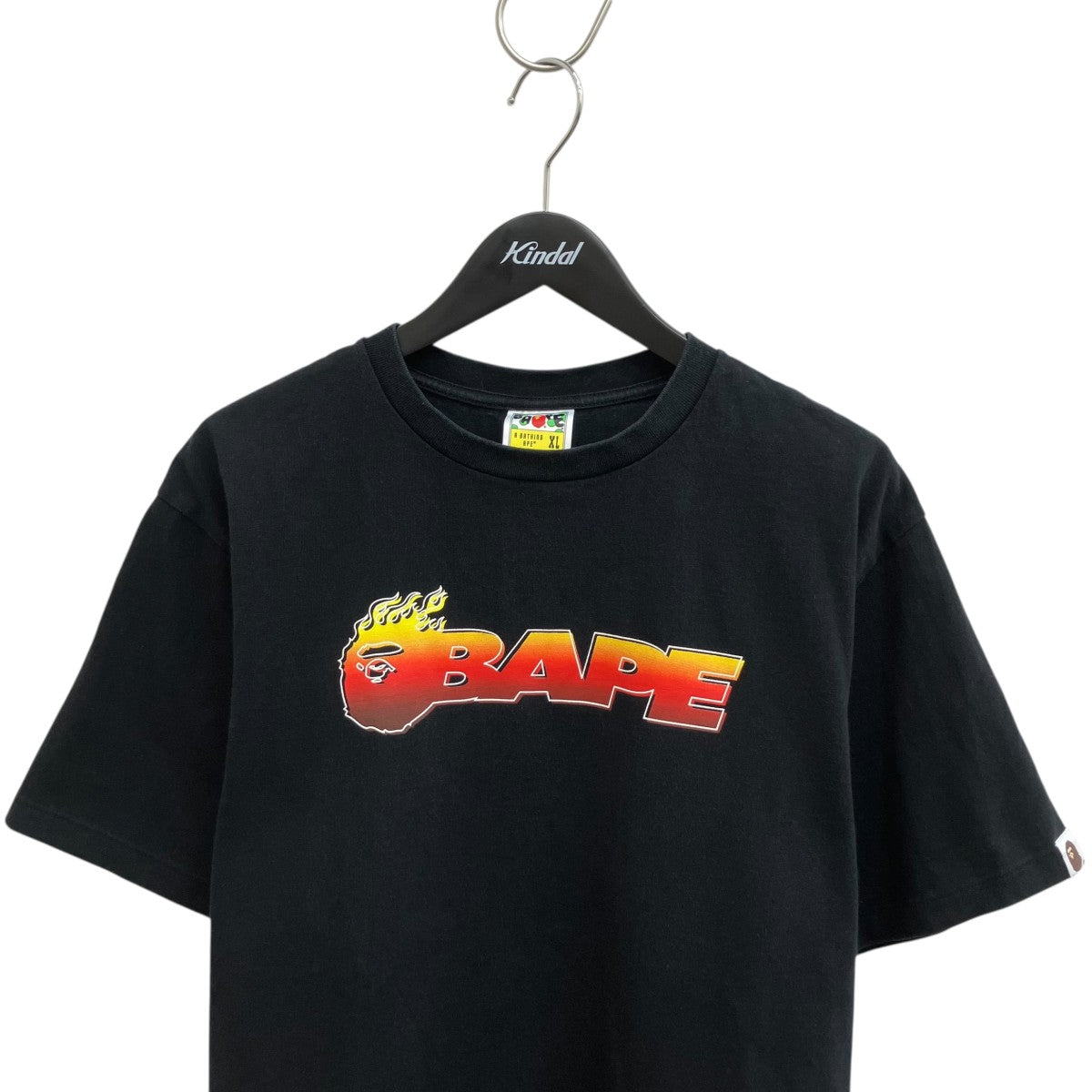 A.P.E 新品未使用　ブラック　黒　半袖T A BATHING APE(アベイシングエイプ) 半袖Tシャツ ブラック サイズ XL