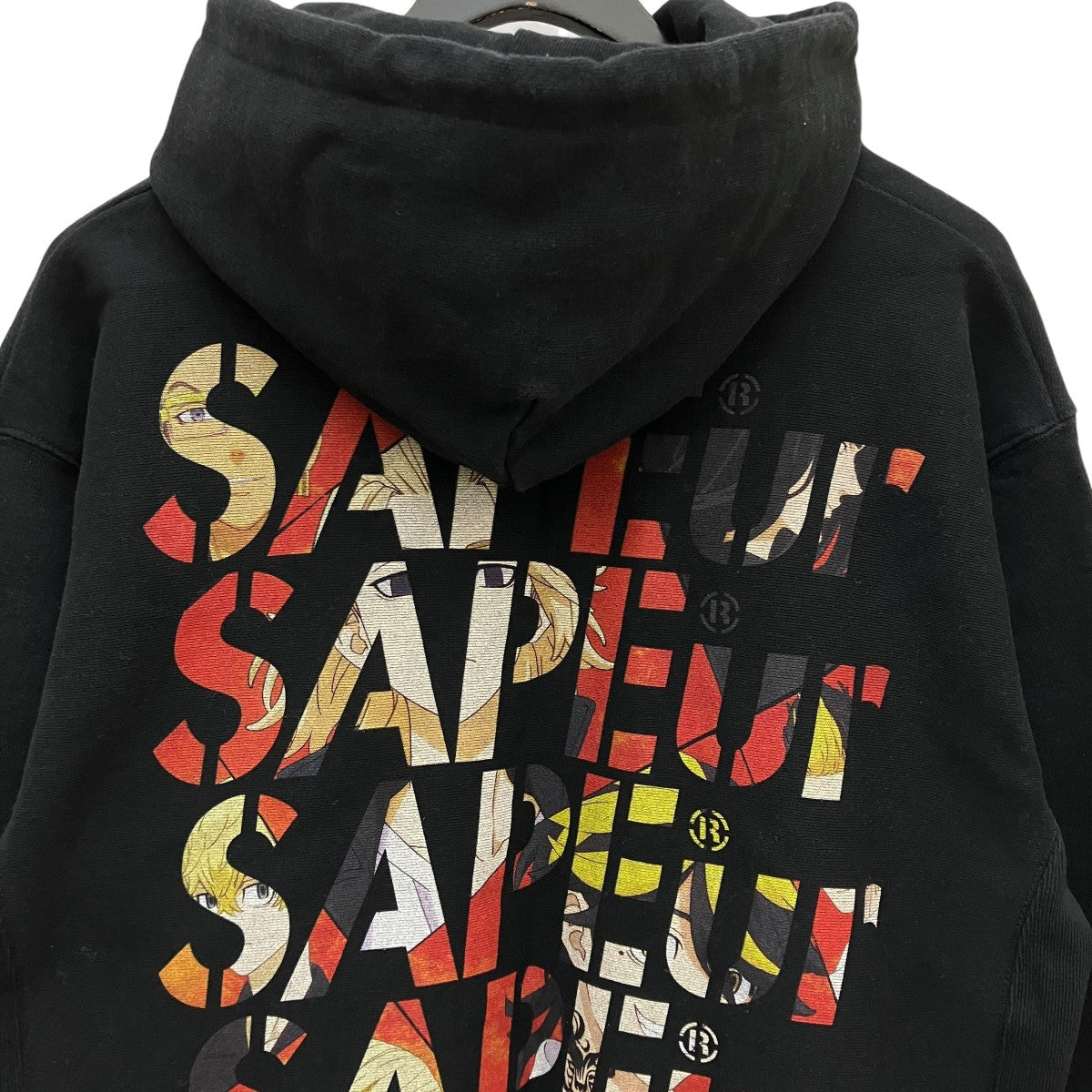 SAPEur(サプール) 東京リベンジャーズ マイキーパーカー ブラック