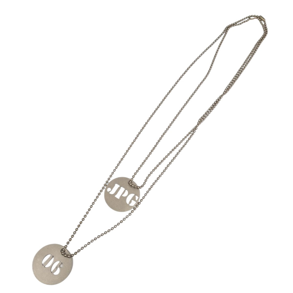 Jean Paul GAULTIER(ジャンポールゴルチェ) メガネチェーン シルバー