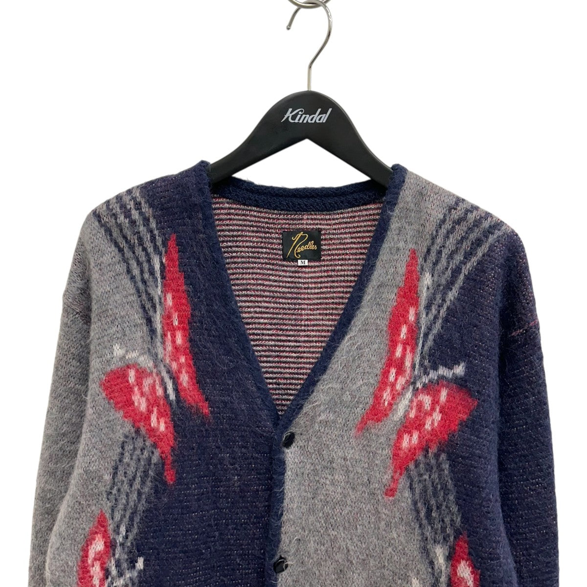 Needles MOHAIR CARDIGAN PAPILLONモヘアカーディガンLQ275 古着・中古-3枚目のアイテム画像