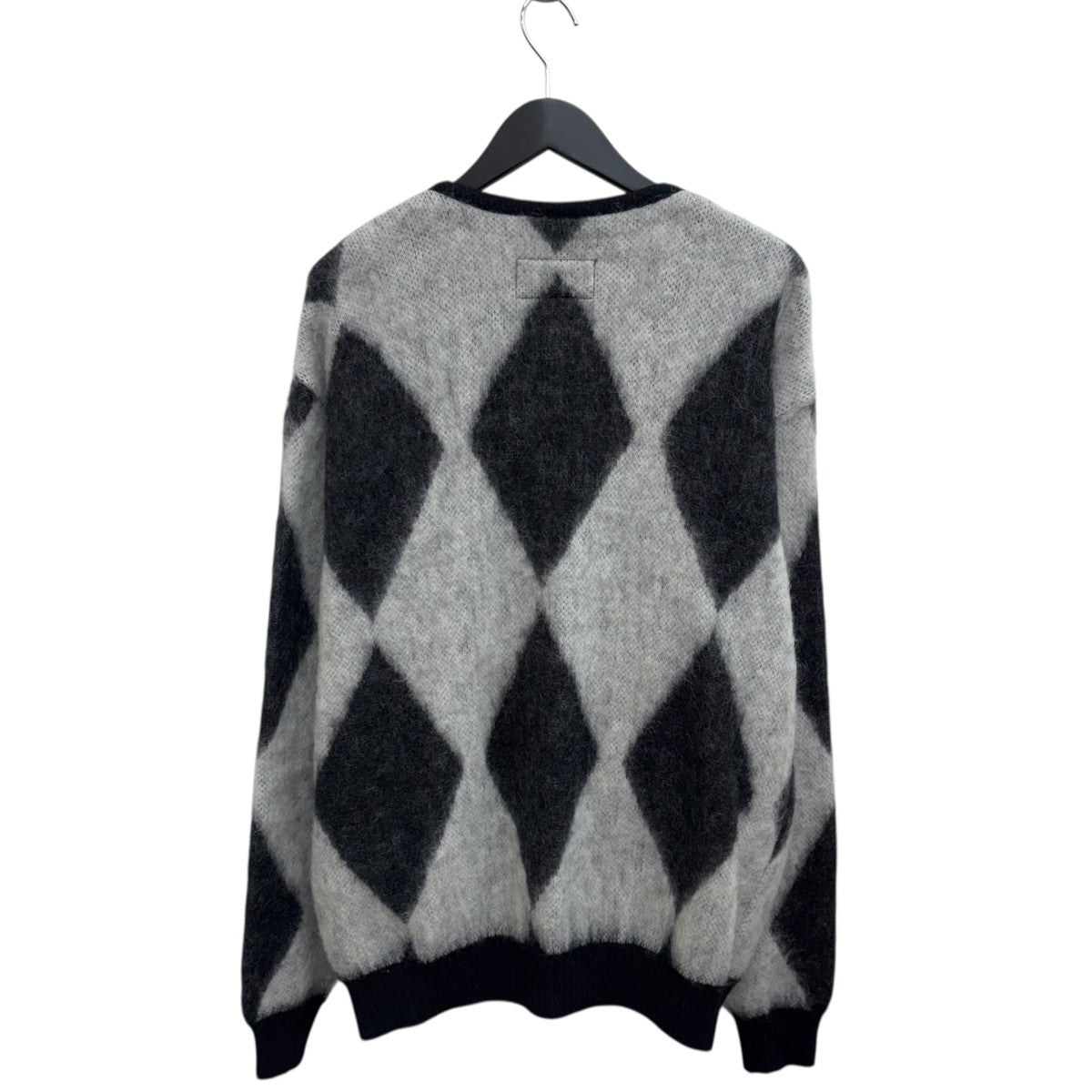 WACKO MARIA DIAMOND MOHAIR CARDIGANモヘアカーディガン 古着・中古-2枚目のアイテム画像