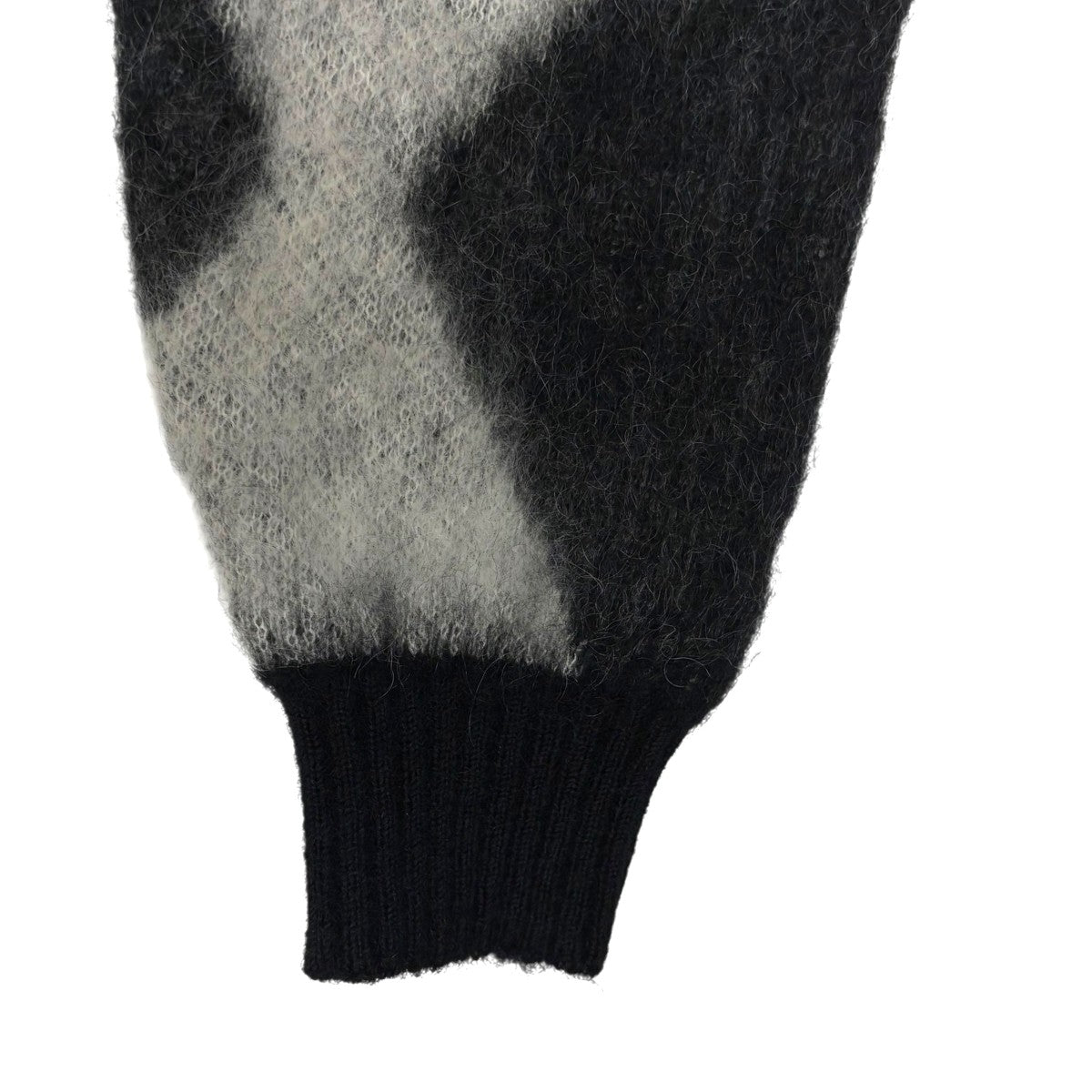WACKO MARIA DIAMOND MOHAIR CARDIGANモヘアカーディガン 古着・中古-6枚目のアイテム画像