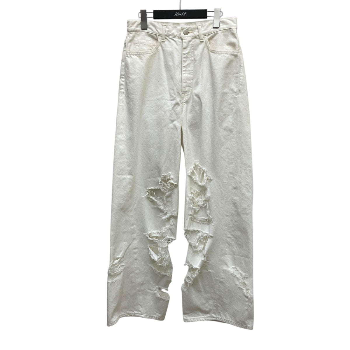 BELPER クラッシュデニムパンツ1812-0623ST 古着・中古-1枚目のアイテム画像