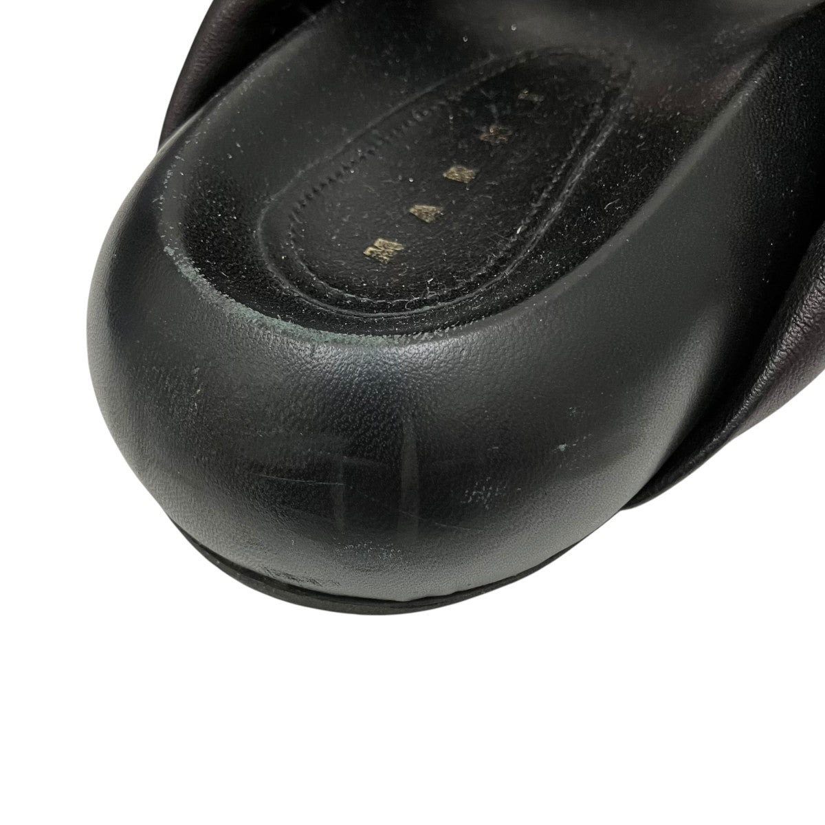 MARNI(マルニ) サンダル ブラック サイズ 37(約24cm)｜【公式