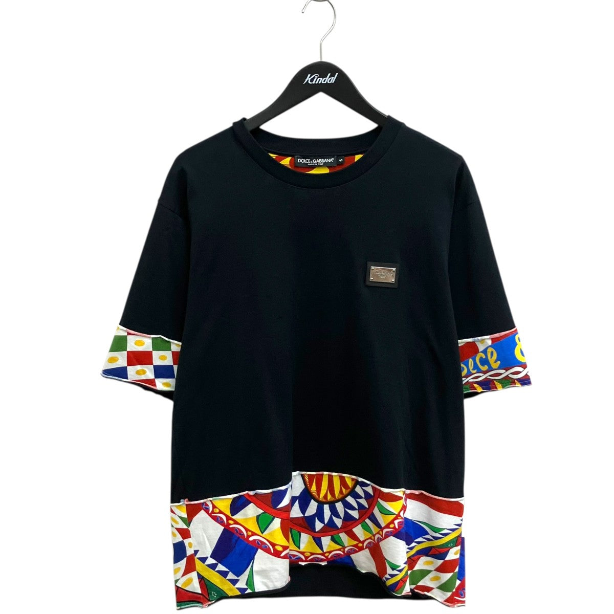 DOLCE ＆ GABBANA シチリアンカレットTシャツJT G8RA1T 古着・中古-1枚目のアイテム画像