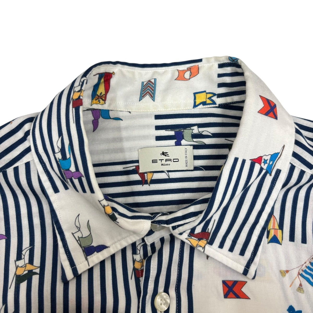 ETRO 総柄シャツ211-13190-4734 古着・中古-3枚目のアイテム画像