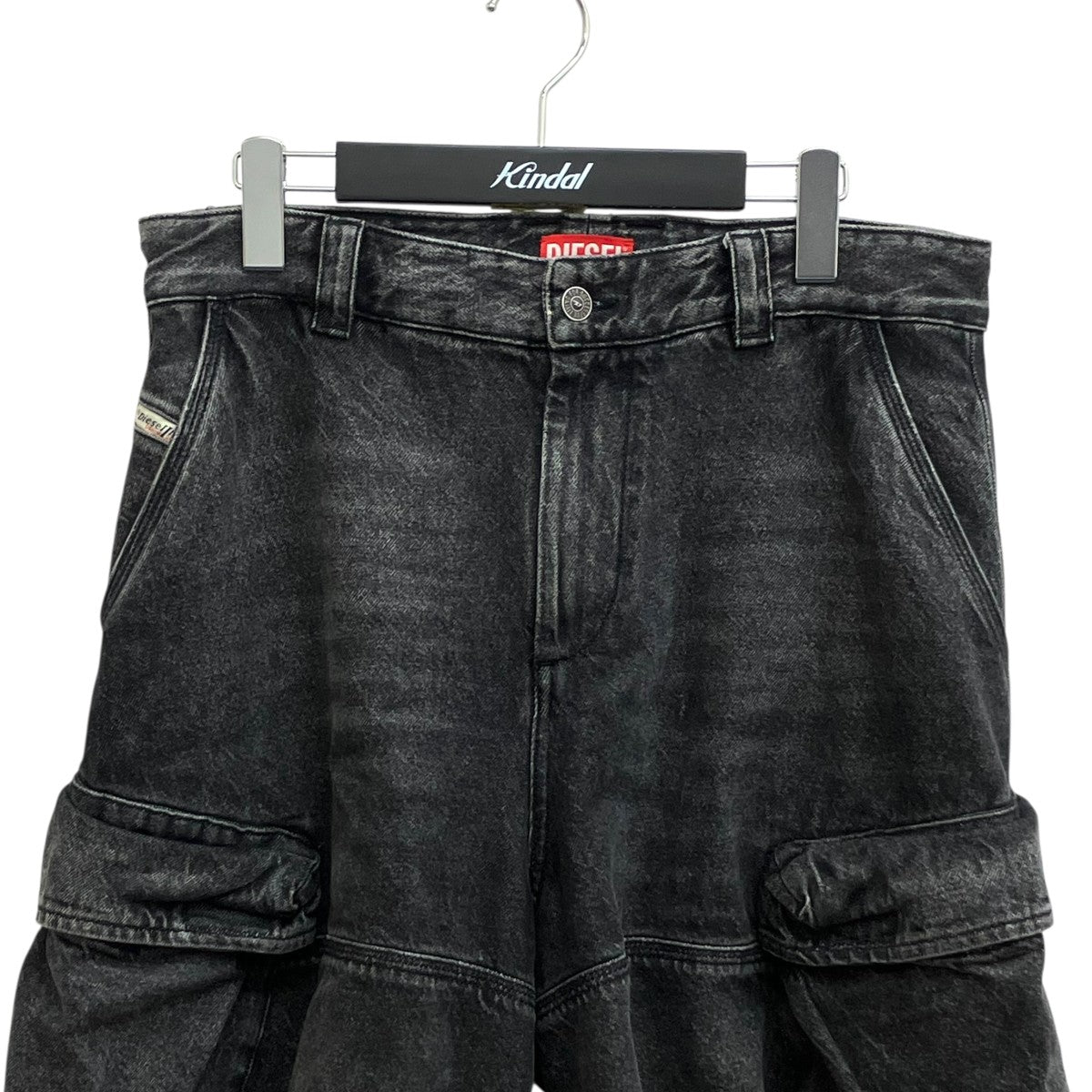DIESEL(ディーゼル) D-ARNE-SHORT-Sデニムパンツ0CBDH 0CBDH ブラック