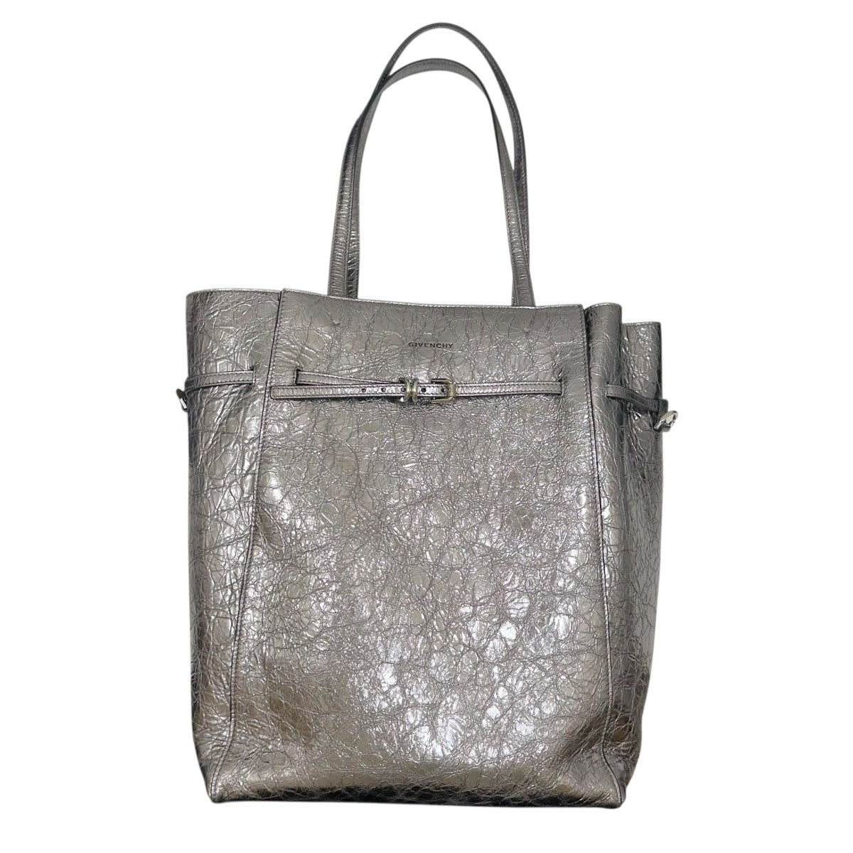 GIVENCHY Voyou Mini Tote Bag Laminated Leatherトートバッグ