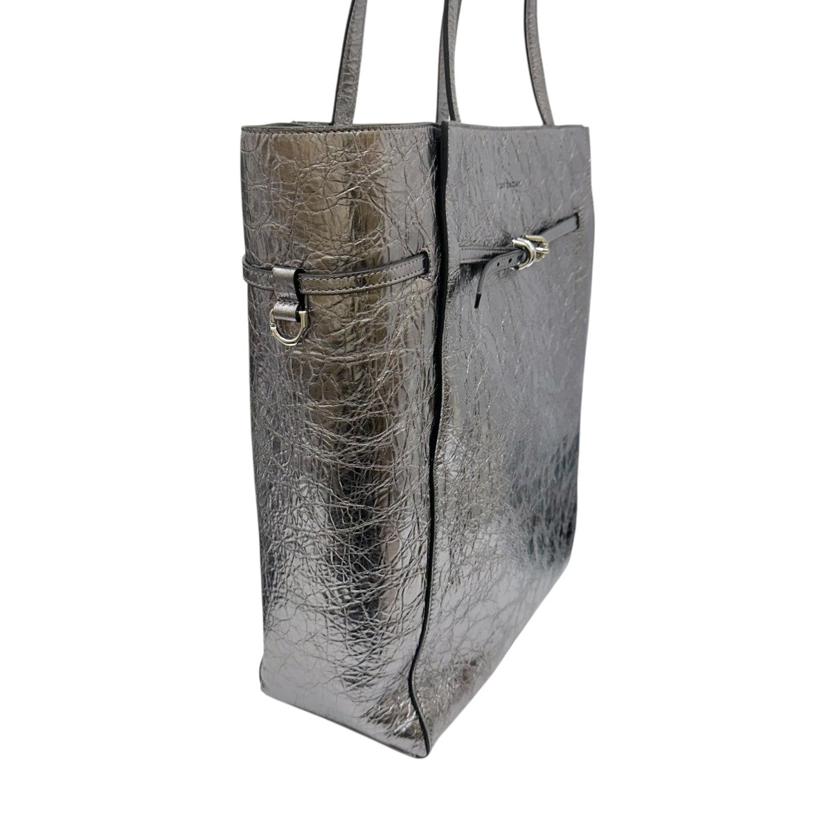 GIVENCHY Voyou Mini Tote Bag Laminated LeatherトートバッグBB50XDB1Q9 古着・中古-3枚目のアイテム画像