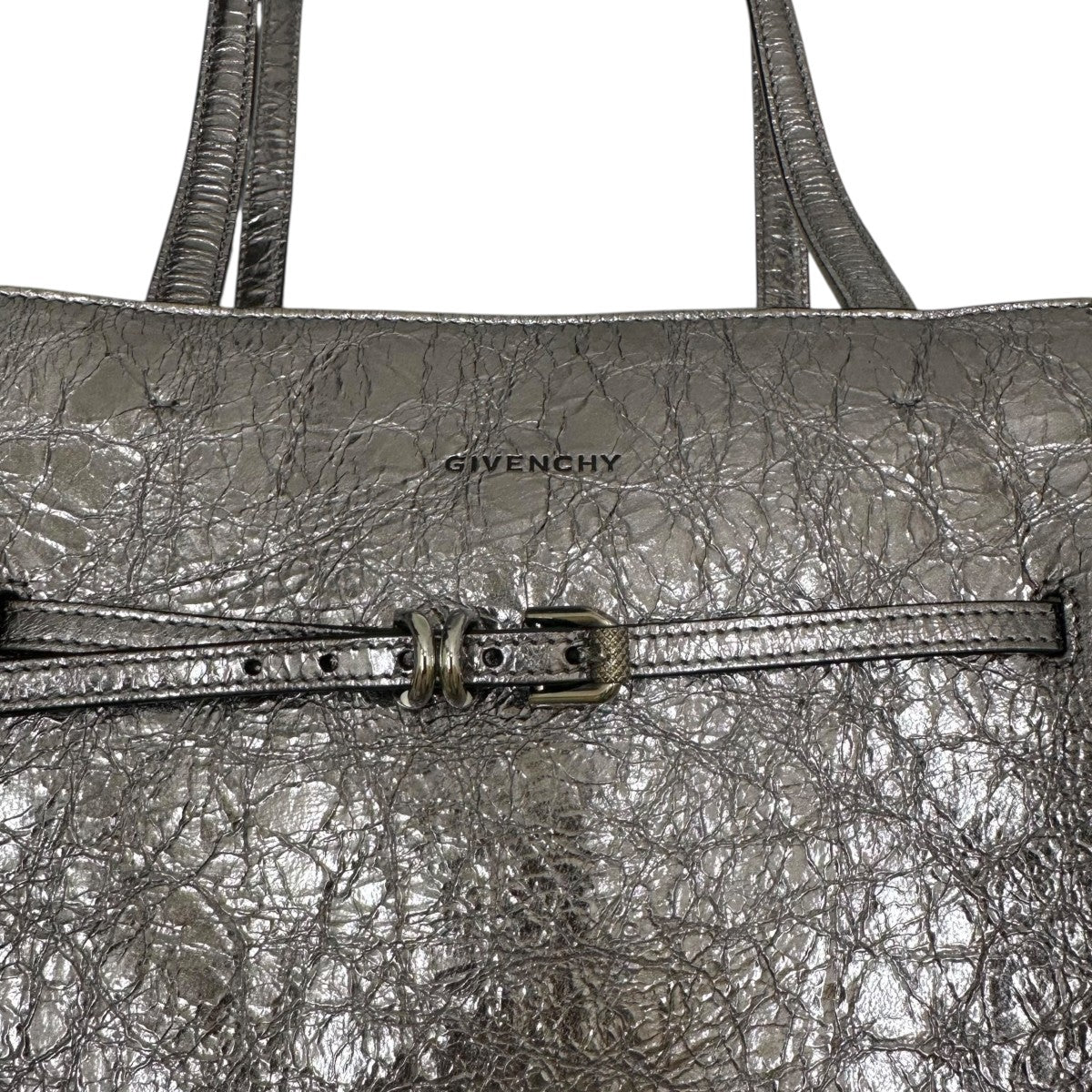 GIVENCHY Voyou Mini Tote Bag Laminated LeatherトートバッグBB50XDB1Q9 古着・中古-5枚目のアイテム画像
