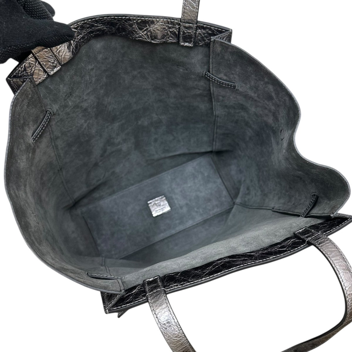 GIVENCHY Voyou Mini Tote Bag Laminated LeatherトートバッグBB50XDB1Q9 古着・中古-6枚目のアイテム画像