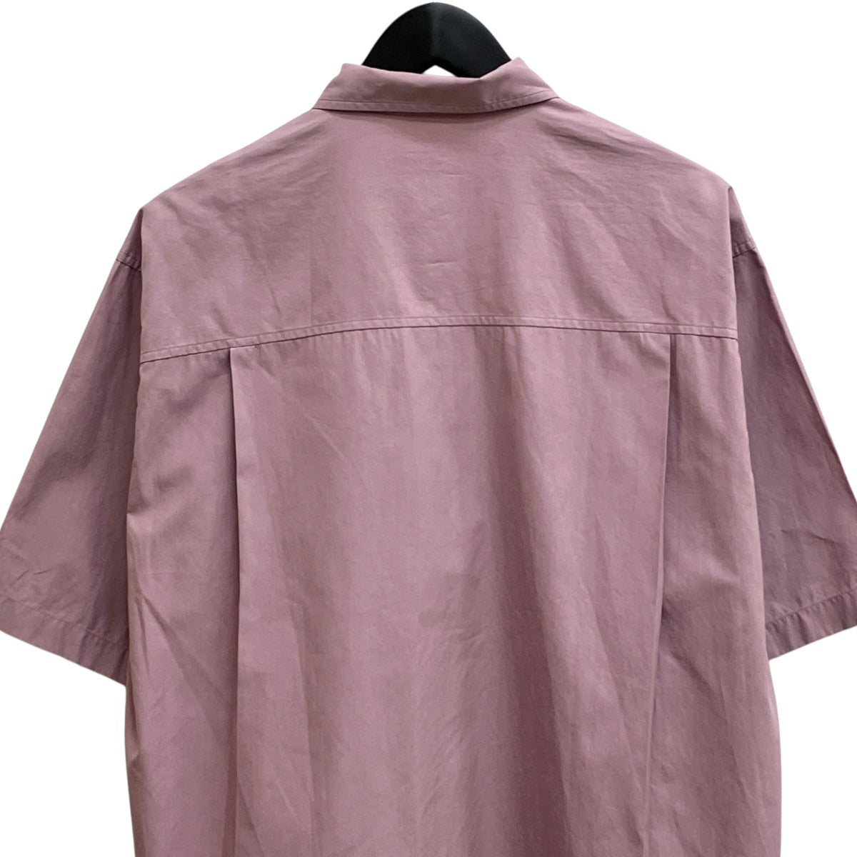AURALEE(オーラリー) WASHED FINX TWILL BIG HALF SLEEVED SHIRTS半袖