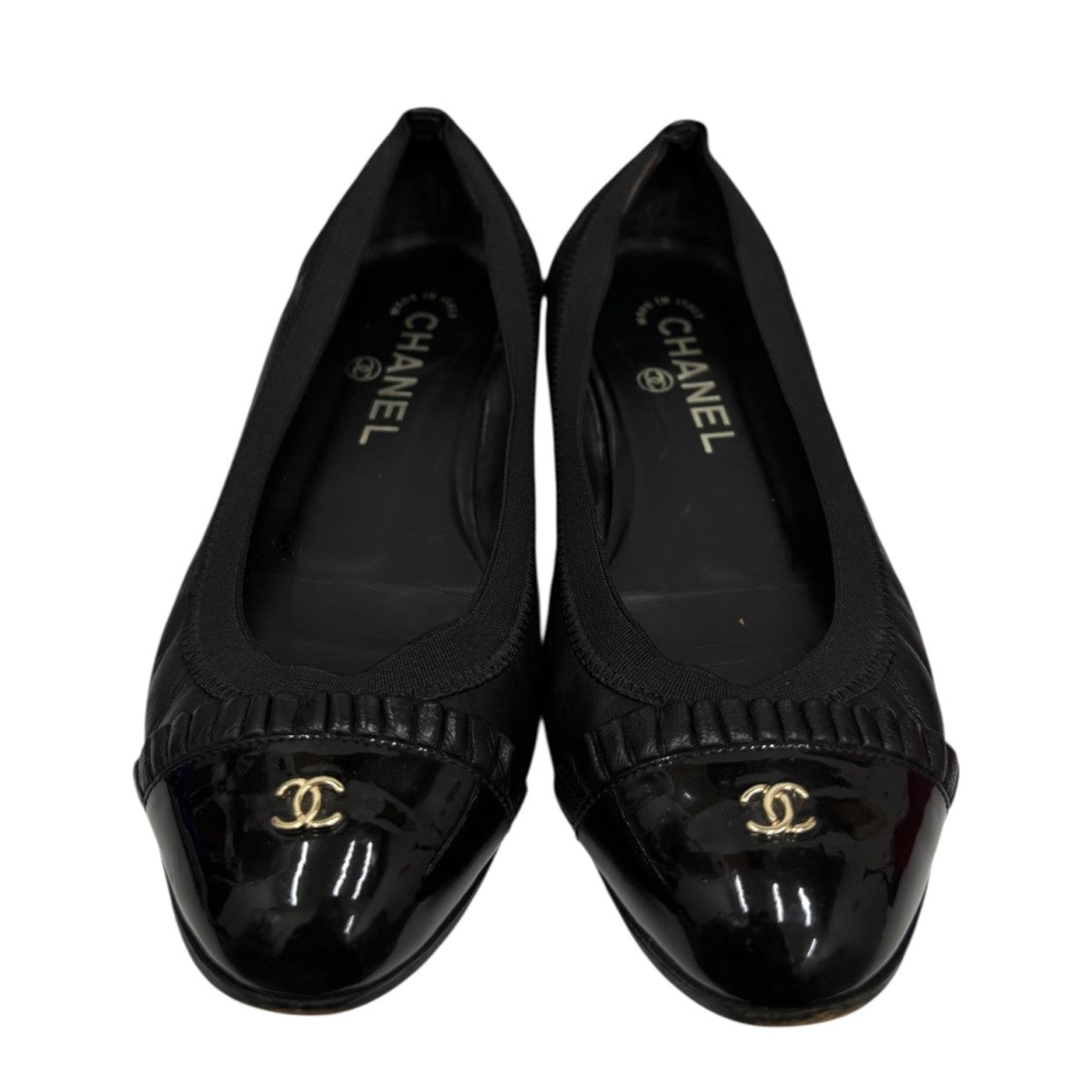 CHANEL(シャネル) バレエシューズG G26480 G G26480 ブラック サイズ