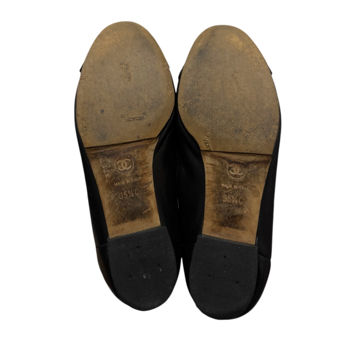お値下げしました！CHANEL バレエシューズ　40.5 人気☆BLACKPINK ジェニー着用【CHANEL】レザーメリージェーン (CHANEL