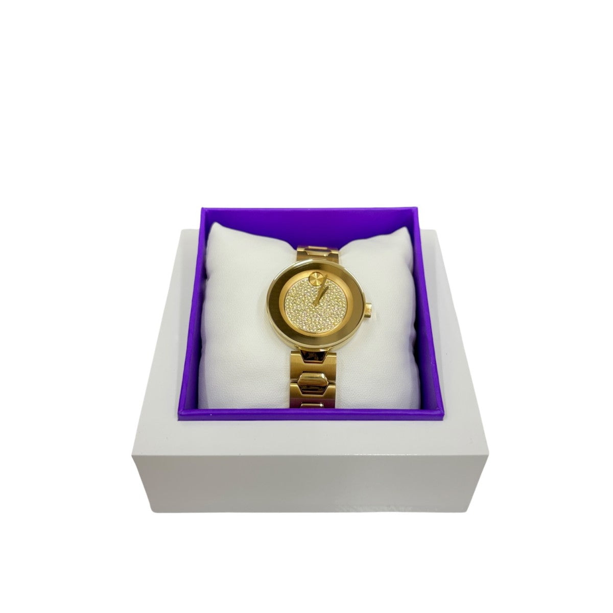 MOVADO Bold Pave Crystal Dial Ladies Watch腕時計 古着・中古-2枚目のアイテム画像
