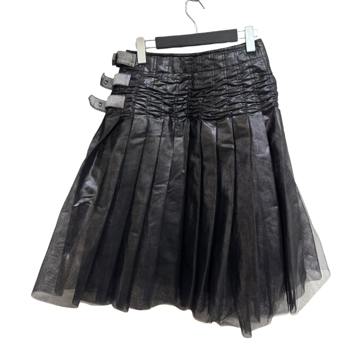 JUNYA WATANABE ベルテッドプリーツスカートJO-S003 古着・中古-2枚目のアイテム画像