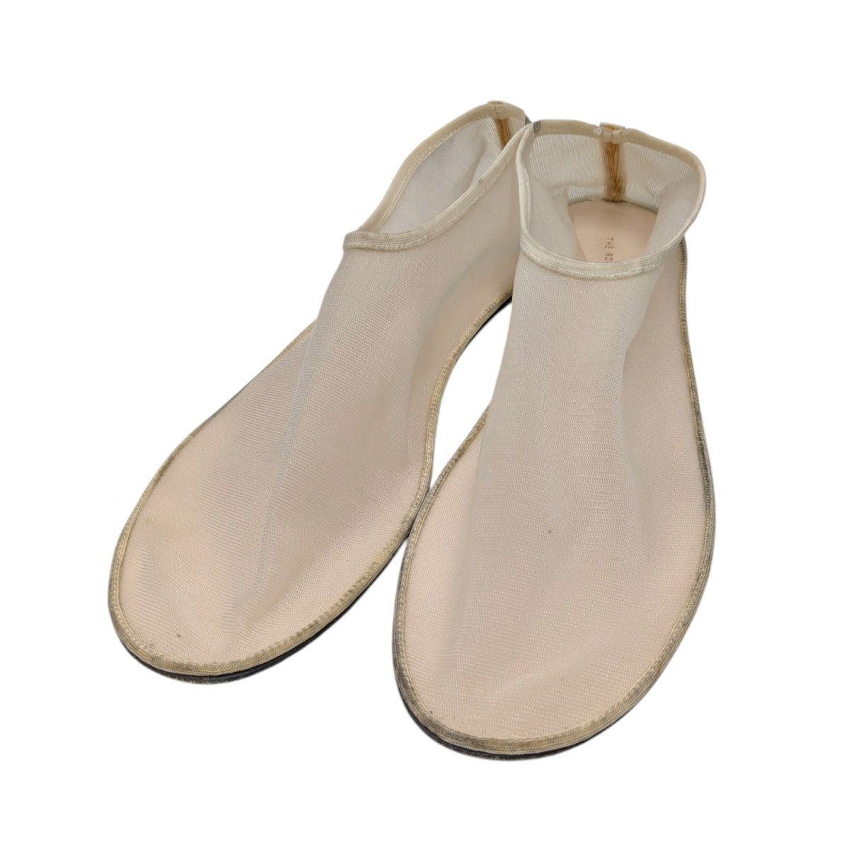 THE ROW(ザロウ) 23SSSockナイロンフラットシューズ ブラック サイズ