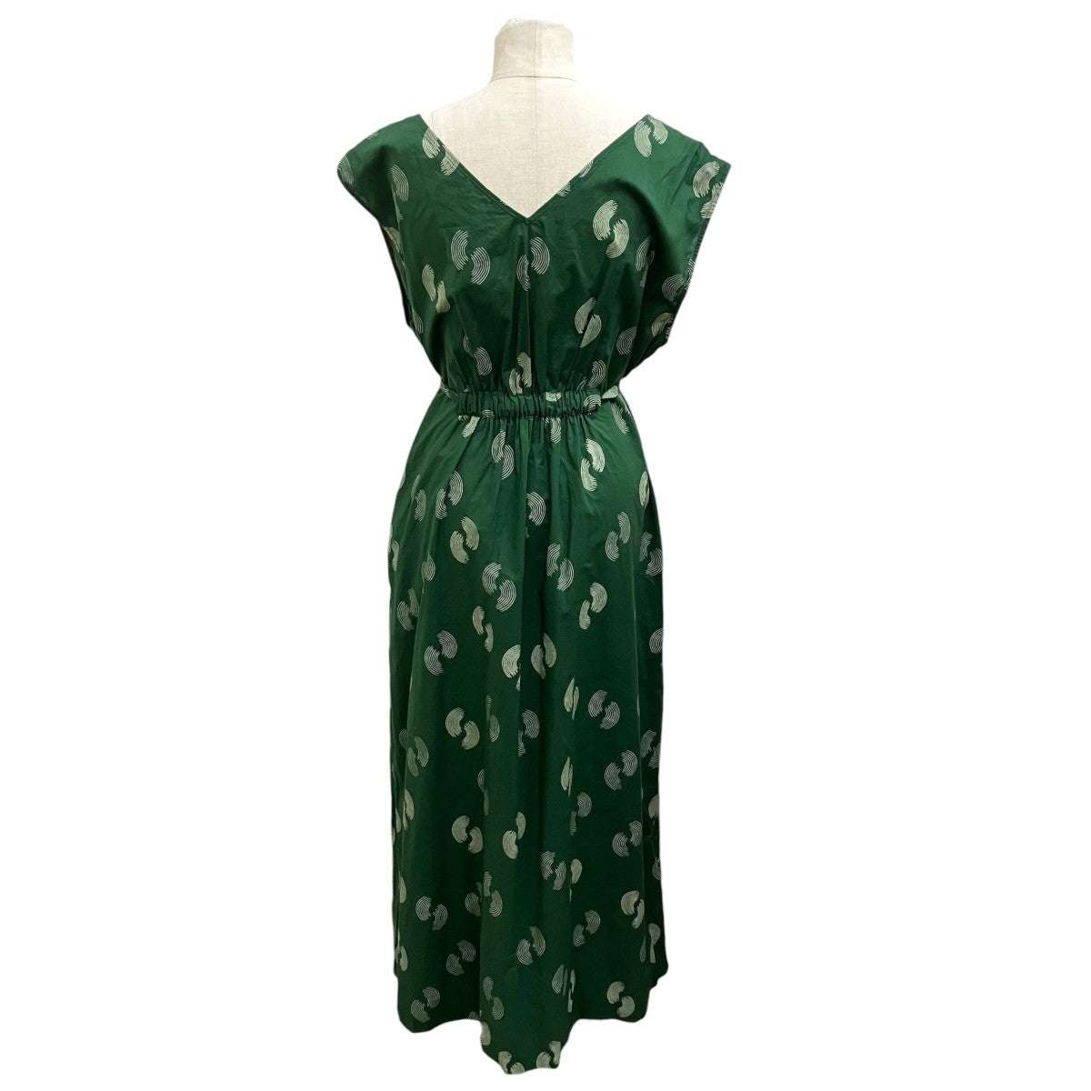6(ROKU) BEAUTY＆YOUTH HALF RING DRESSノースリーブワンピース8626-299-0351 古着・中古-2枚目のアイテム画像