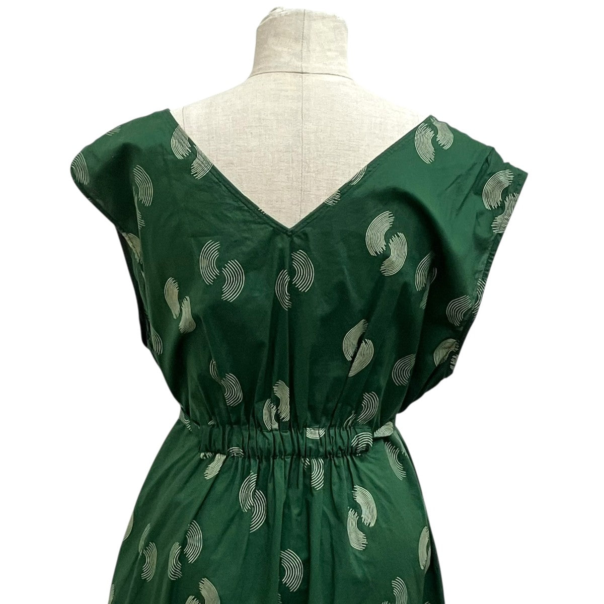 6(ROKU) BEAUTY＆YOUTH HALF RING DRESSノースリーブワンピース8626-299-0351 古着・中古-4枚目のアイテム画像