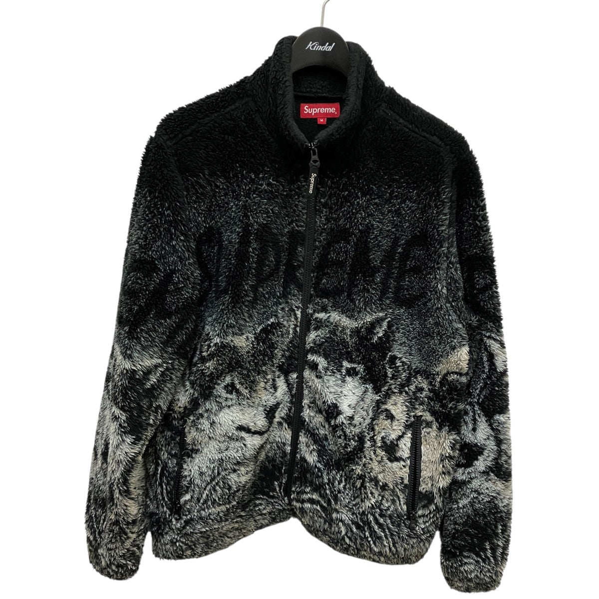 Supreme(シュプリーム) オオカミボアジップアップジャケット ブラック