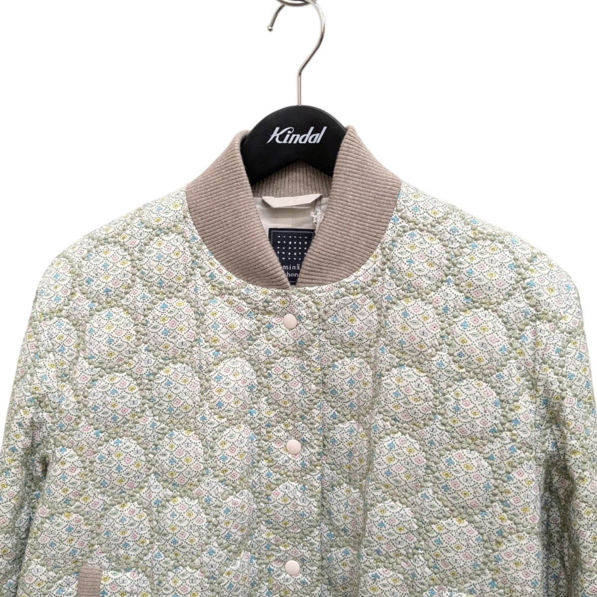 mina perhonen(ミナペルホネン) forestwave × tambourine中綿ブルゾン