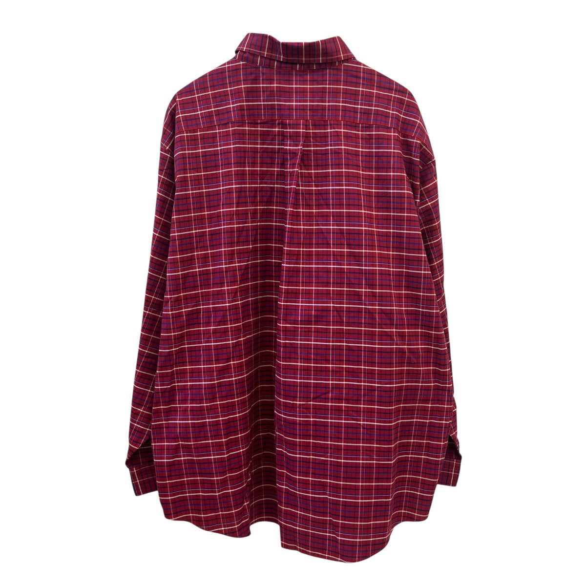 BROOKS BROTHERS チェックボタンダウンシャツ 古着・中古-2枚目のアイテム画像