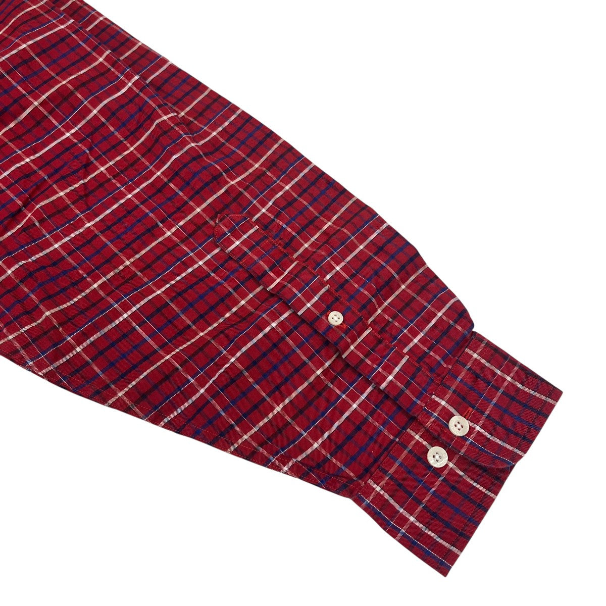 BROOKS BROTHERS チェックボタンダウンシャツ 古着・中古-4枚目のアイテム画像