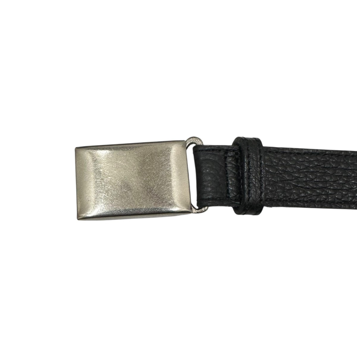 SP SHRINK LEATHER BOX BUCKLE BELTベルト