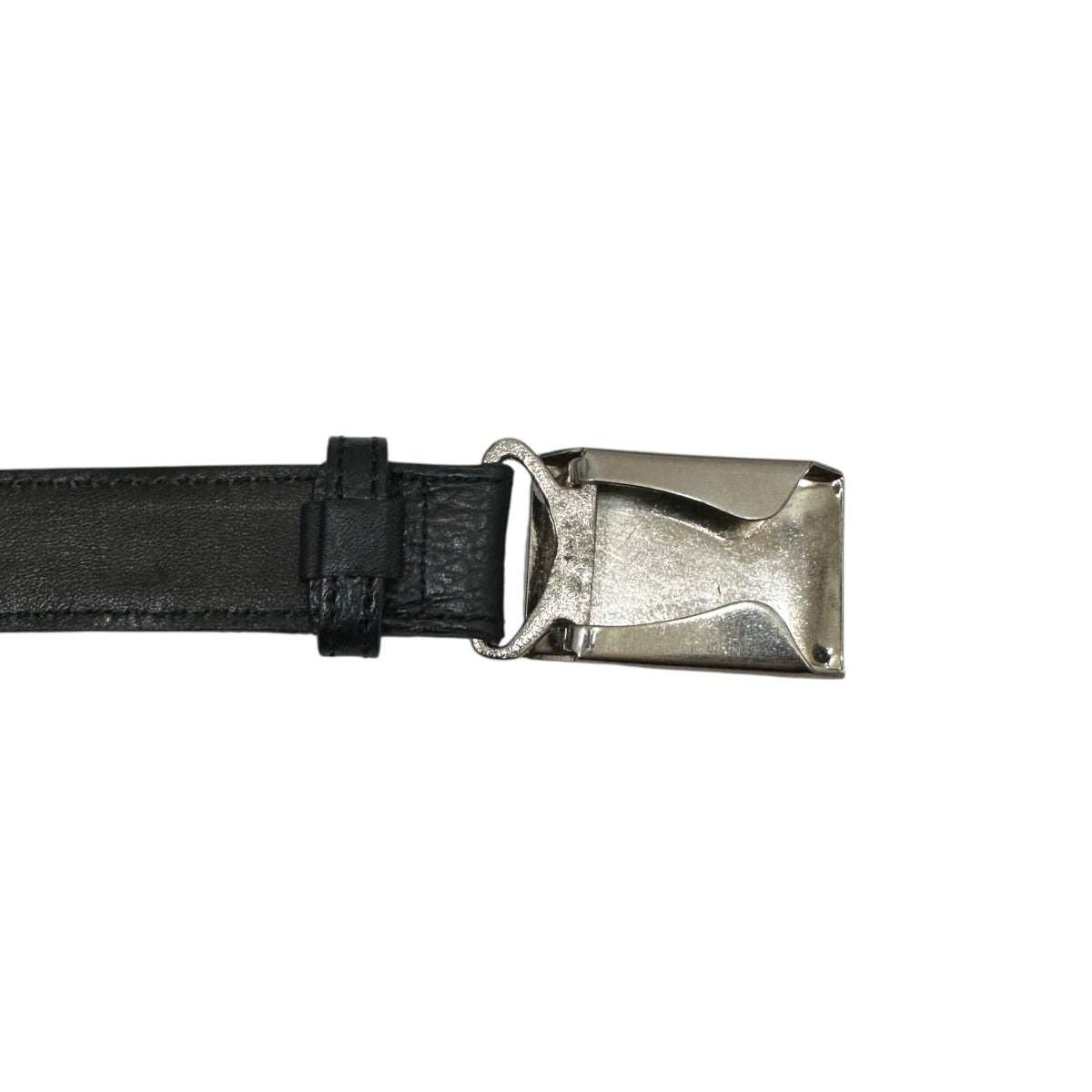 SP SHRINK LEATHER BOX BUCKLE BELTベルト