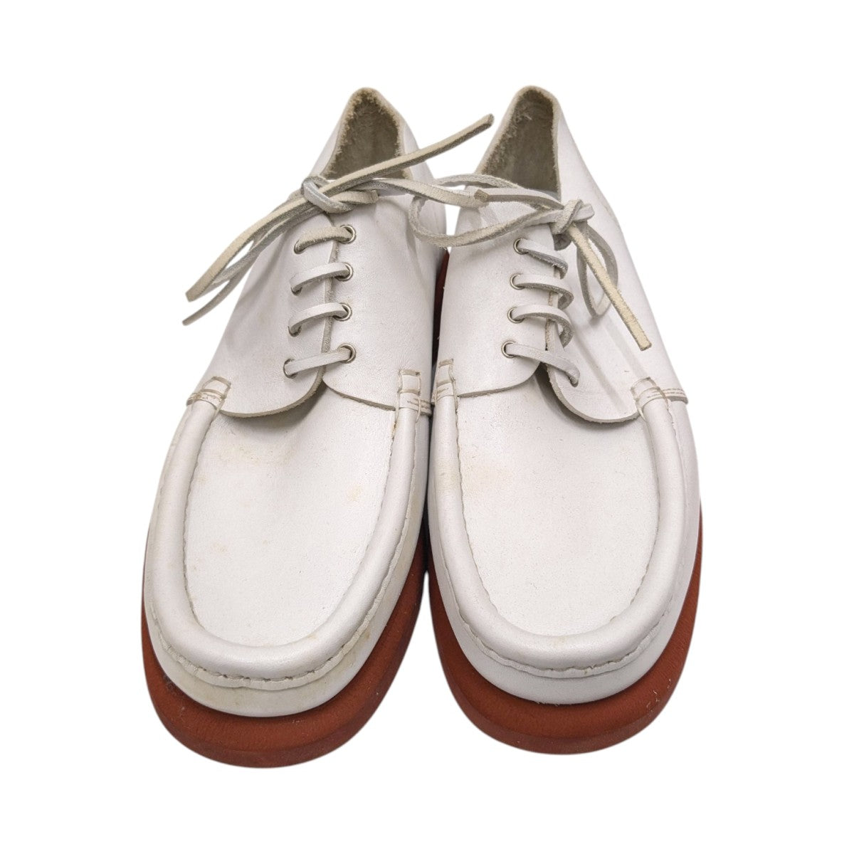 ISSEY MIYAKE MEN×PARABOOT シューズ9810 9810 ホワイト×ブラウン