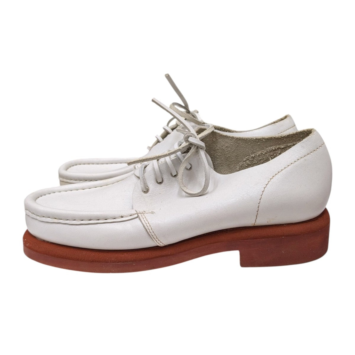 ISSEY MIYAKE MEN×PARABOOT シューズ9810 9810 ホワイト×ブラウン