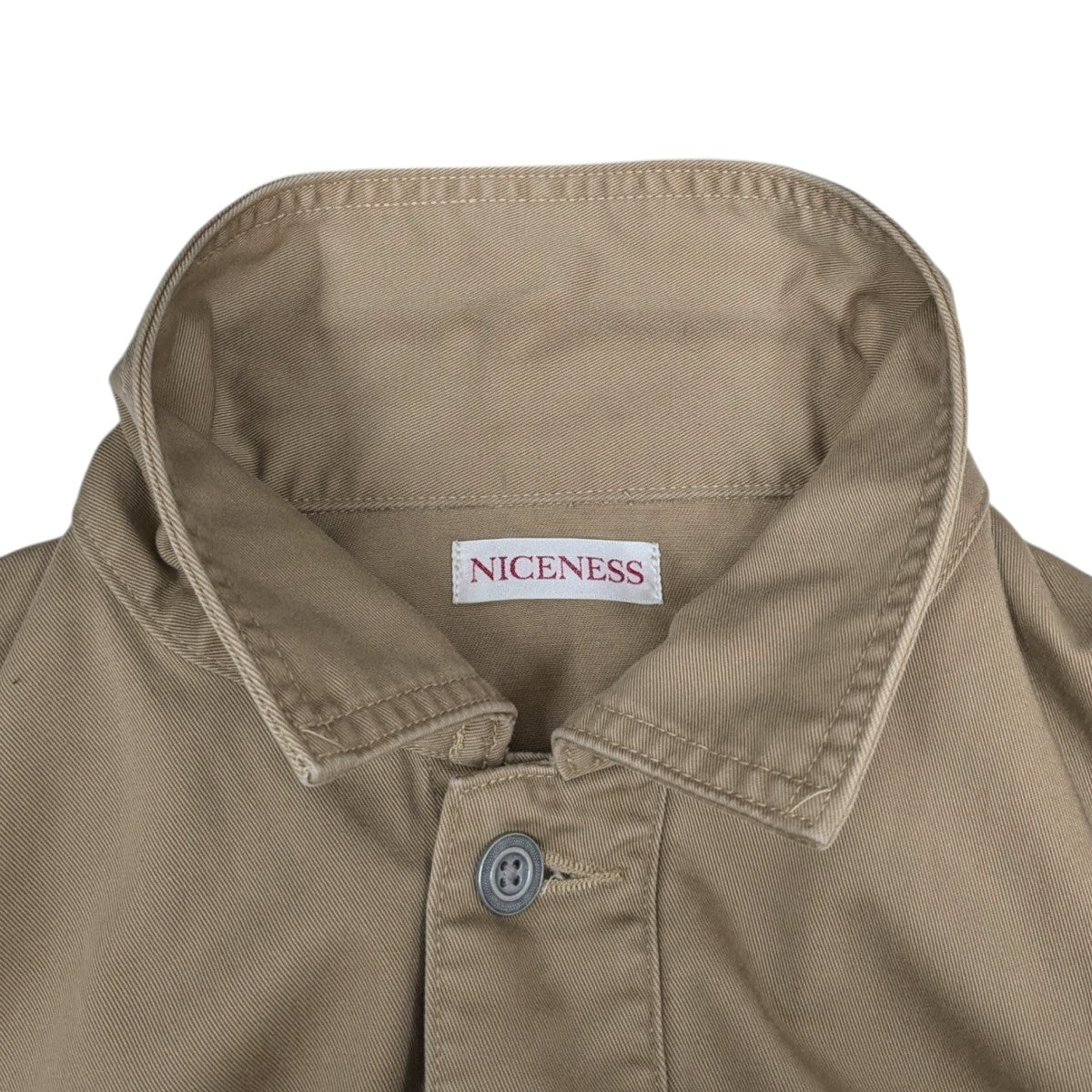 NICENESS(ナイスネス) カバーオールNN-2301B16 NN-2301B16 ベージュ