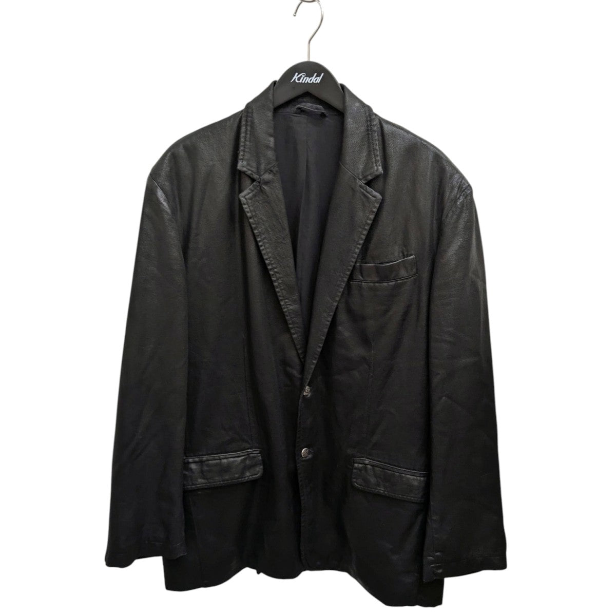 DIESEL Blazer in coated tailoring denimテーラードジャケット068MR 古着・中古-1枚目のアイテム画像