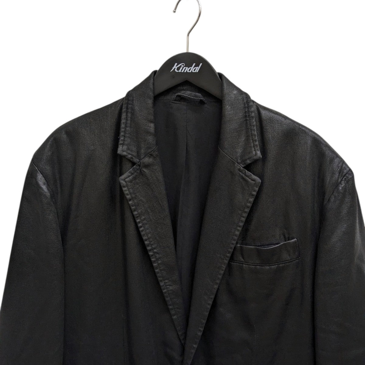 DIESEL Blazer in coated tailoring denimテーラードジャケット068MR 古着・中古-3枚目のアイテム画像