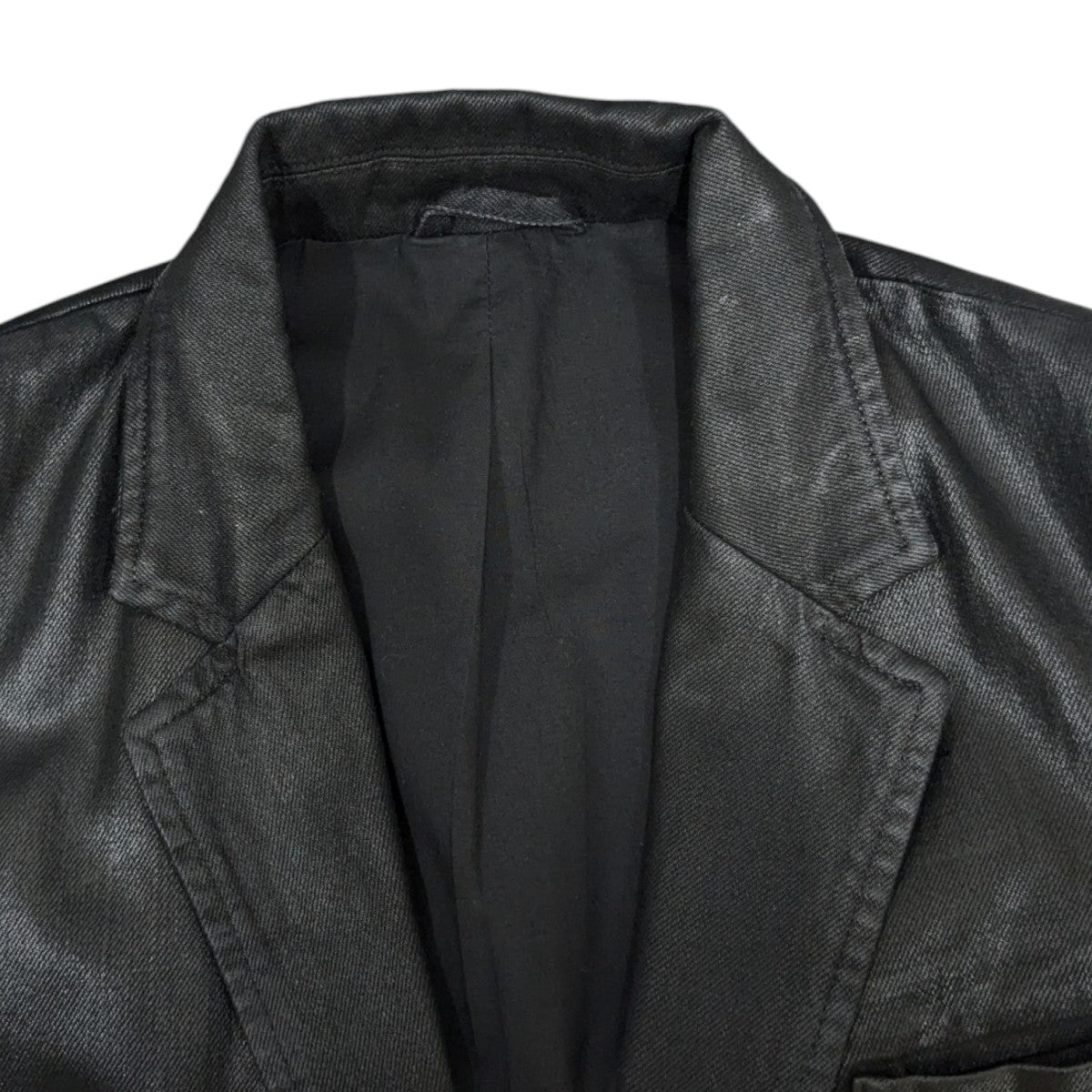 DIESEL Blazer in coated tailoring denimテーラードジャケット068MR 古着・中古-6枚目のアイテム画像