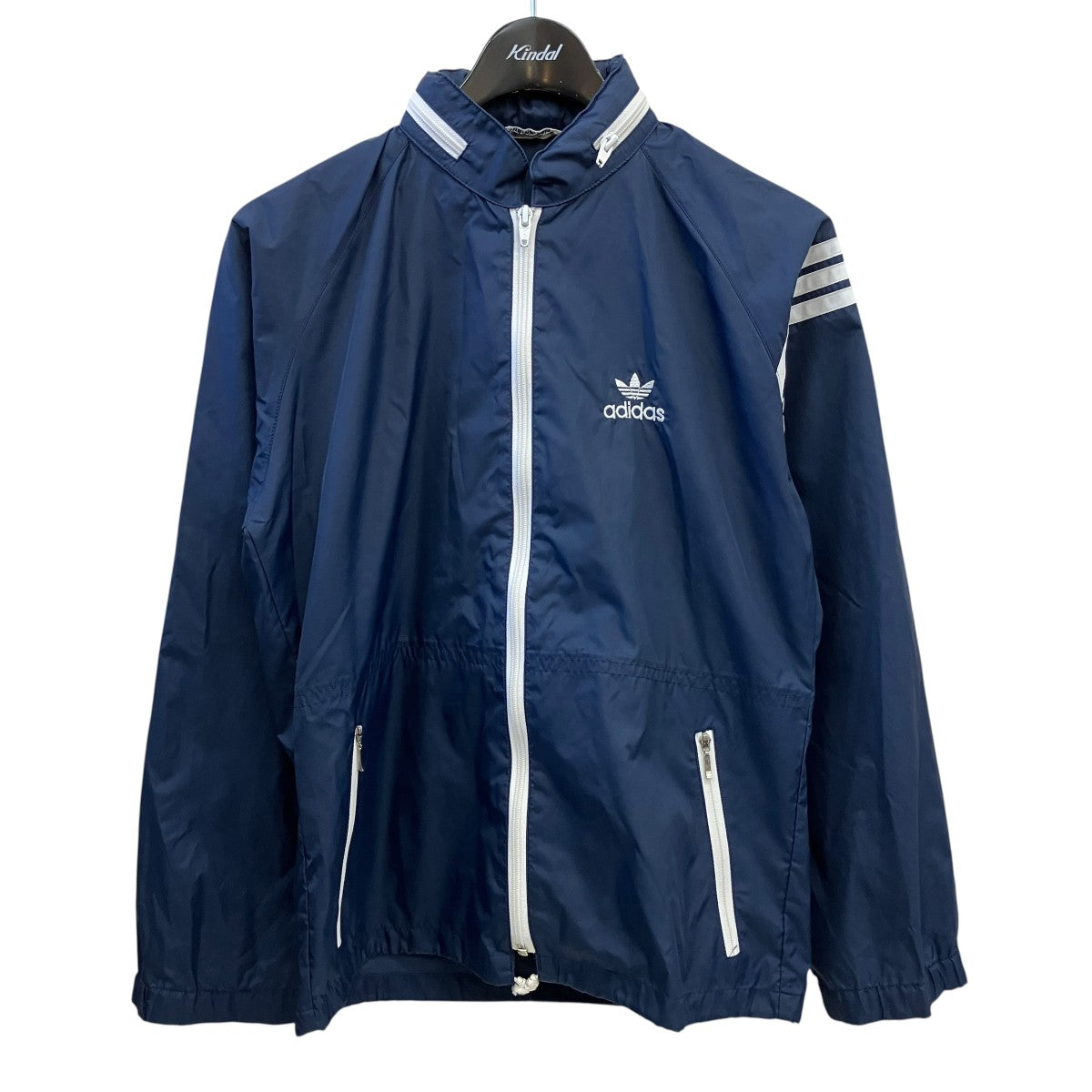 adidas 80s vintage デサント製ナイロントラックジャケットADS-200 古着・中古-1枚目のアイテム画像