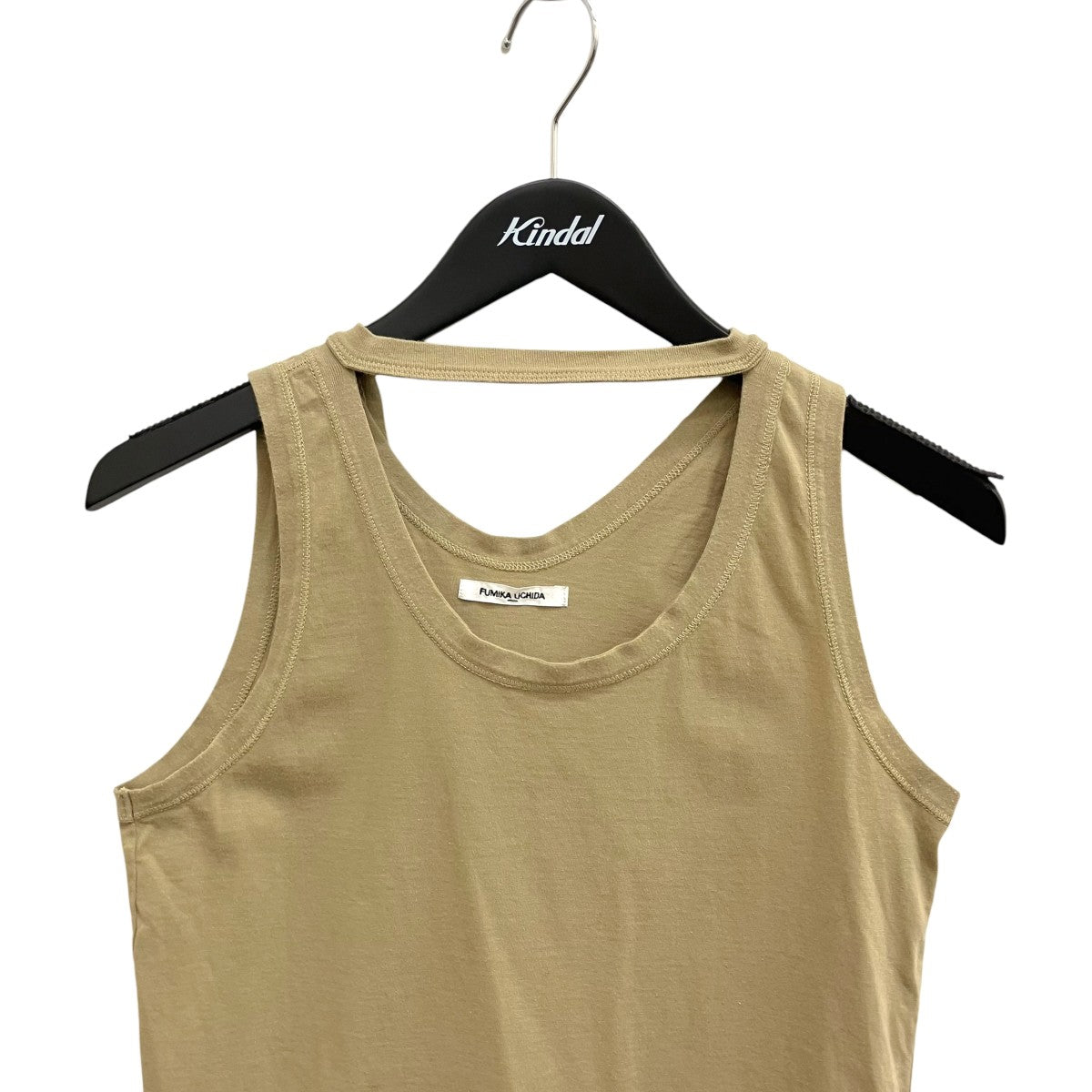 FUMIKA UCHIDA Double-neck Sleeveless TopタンクトップFU-Vsp-CS003 古着・中古-3枚目のアイテム画像