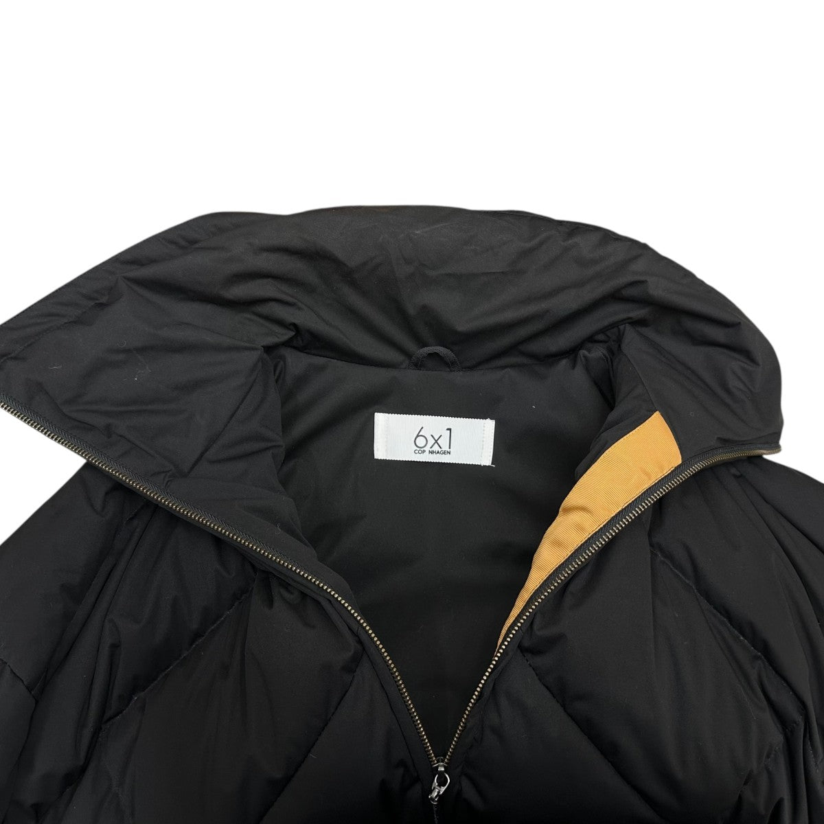 6×1 COPENHAGEN HIGH COLLAR DOWNダウンジャケットS06-02-018 古着・中古-8枚目のアイテム画像