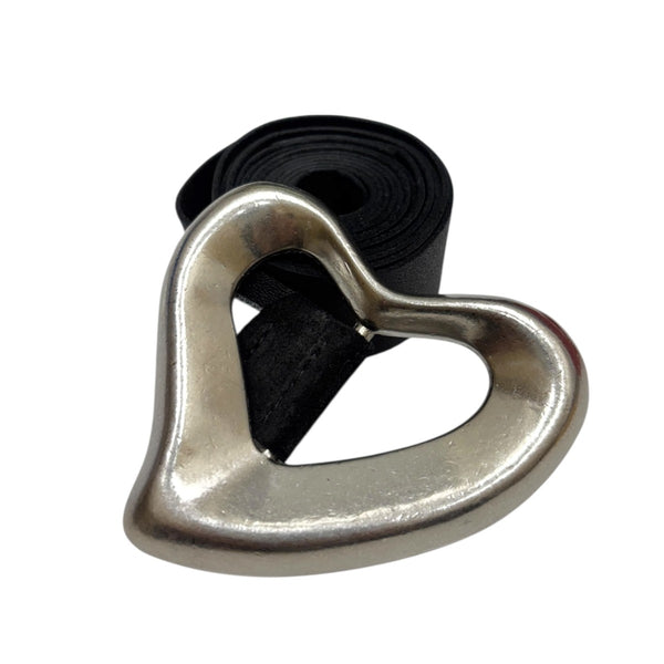 8/3削除　SEA BIG HEART BELT SEA BIG HEART SUEDE BELT(SILVER)