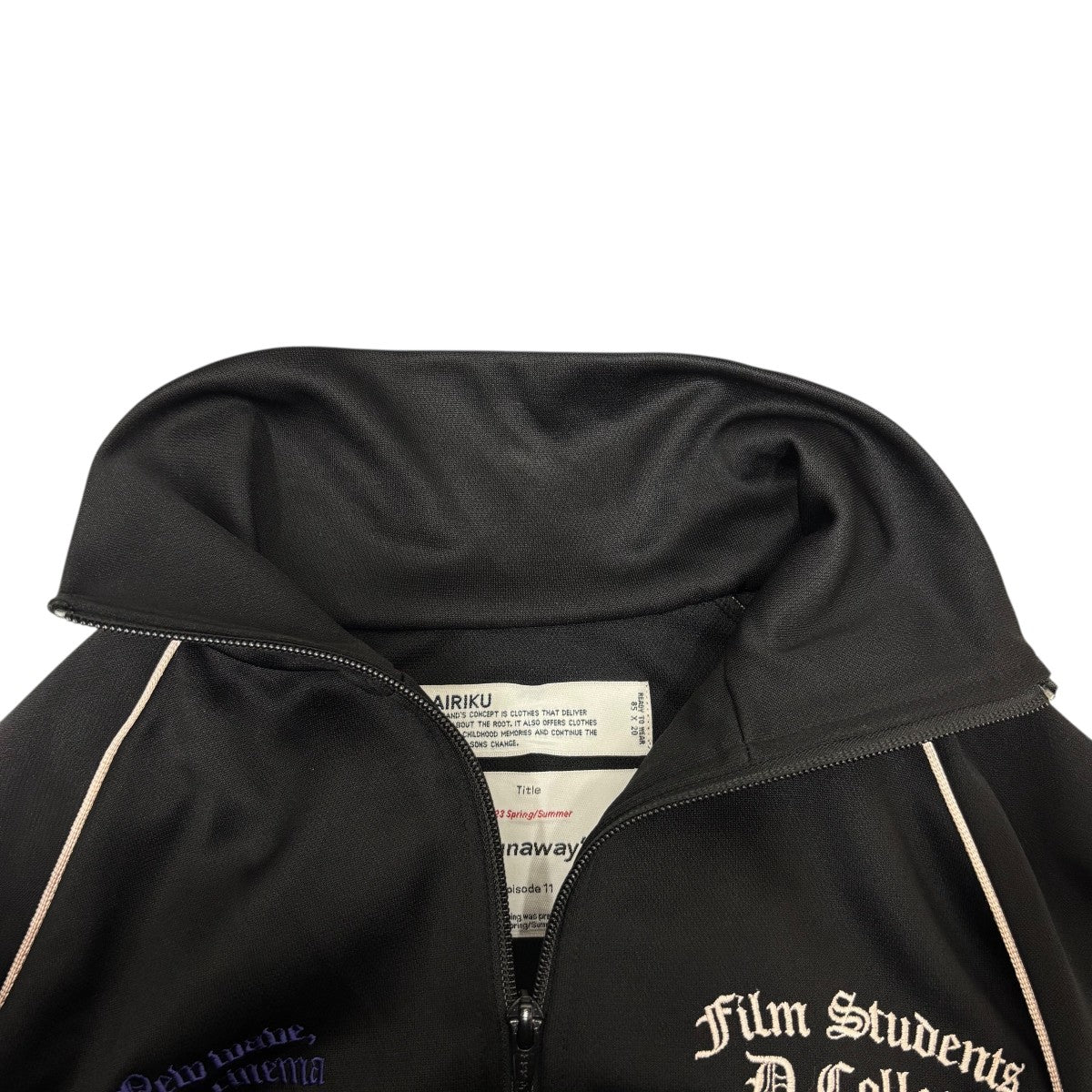 DAIRIKU 23SSFilm Students Track Jacketトラックジャケット23SS J-10 古着・中古-6枚目のアイテム画像