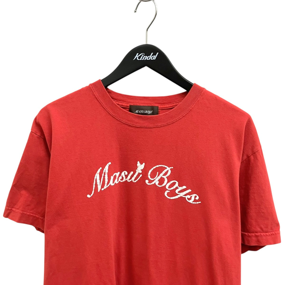 MASU BOYS T-SHIRT RED半袖TシャツB25K6CS002