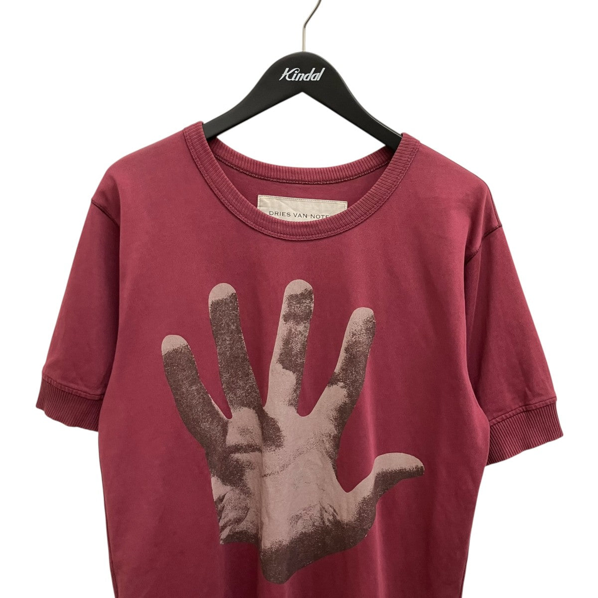 DRIES VAN NOTEN 19SSヴェルナーパントン半袖Tシャツ 古着・中古-3枚目のアイテム画像