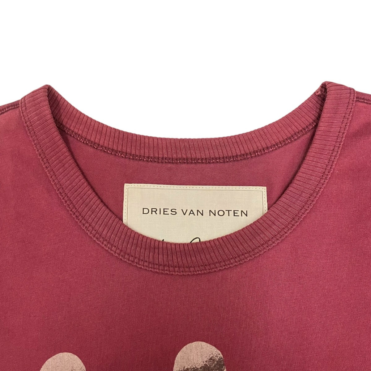 DRIES VAN NOTEN 19SSヴェルナーパントン半袖Tシャツ 古着・中古-5枚目のアイテム画像
