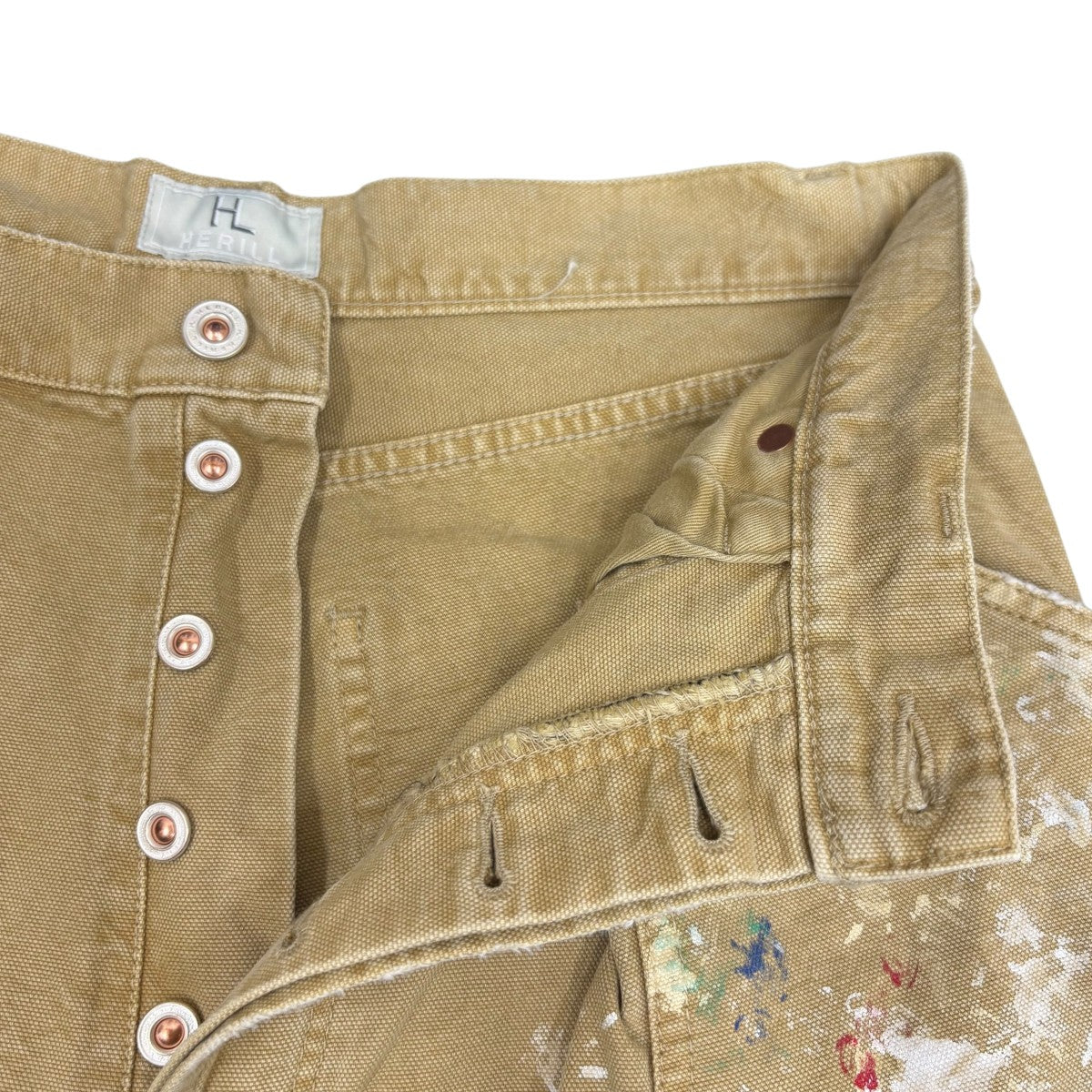 HERILL Splash Painter pantsデニムパンツ25-030-HL-8070-10 古着・中古-5枚目のアイテム画像