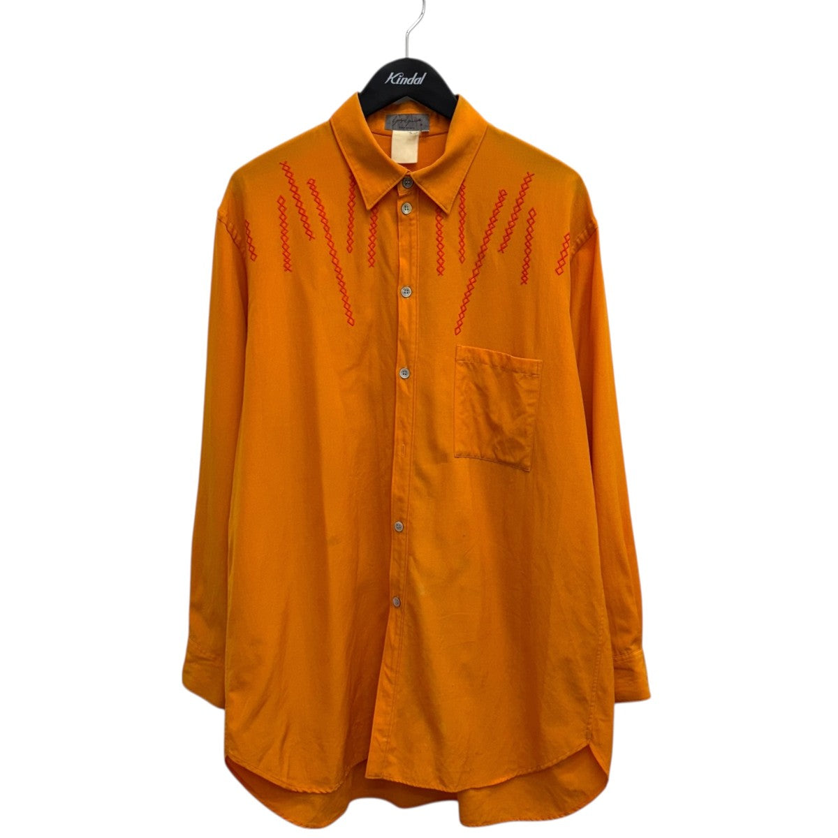 YOHJI YAMAMOTO 89AW長袖シャツ 古着・中古-1枚目のアイテム画像